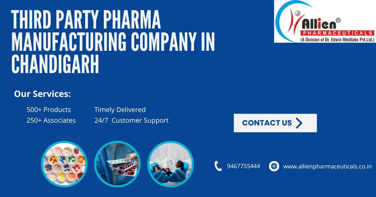 Allien Pharmaceuticals: Trusted Third Party Pharmaceutical Manufacturer in Chandigarh | Allien Pharmaceuticals