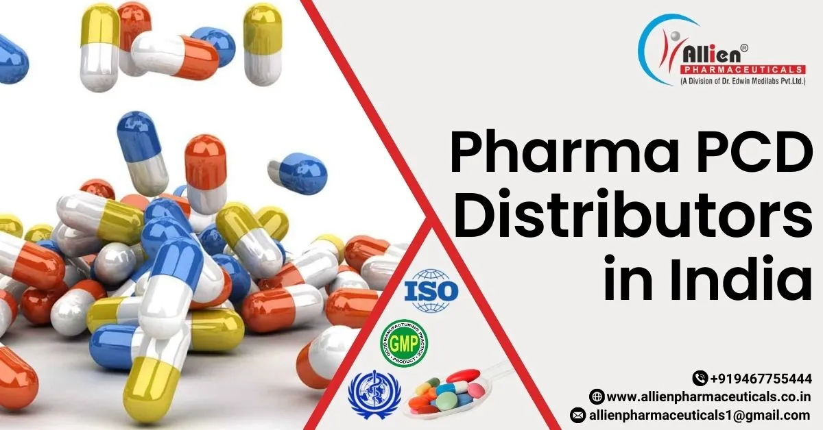 Select The Services of The Most Cooperative  Pharma PCD Distributors in India | Allien Pharmaceuticals